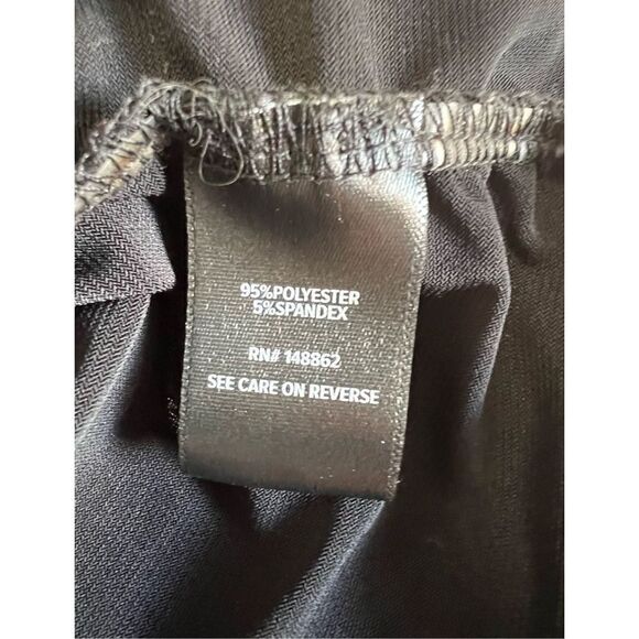 NWT Torrid Black 3/4 Sleeve Button Up Fitted Ruched Collared Dress - Picture 5 of 5